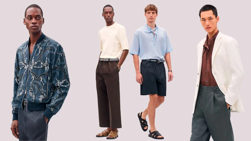 Looks Hermès hombre primavera verano 2025