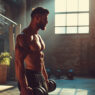 hombre entrenando en Box de Crossfit