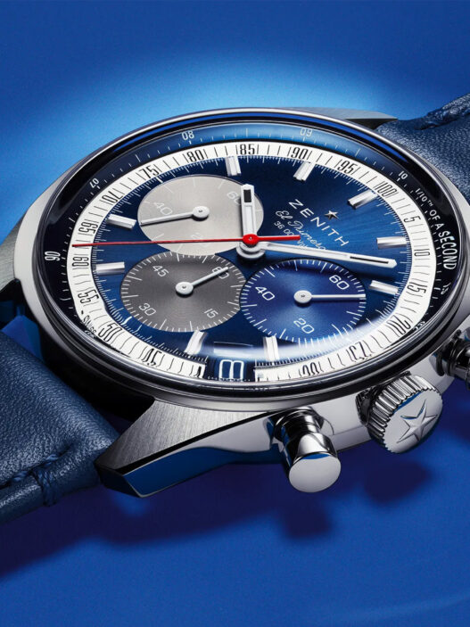 Reloj Zenith El Primero Chronomaster Original con esfera Azul