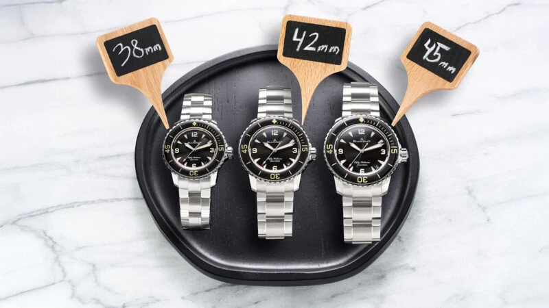 Reloj BlancPain Fifty Fathoms 38 mm