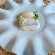 plato del menú degustación del restaurante La Salita en Valencia