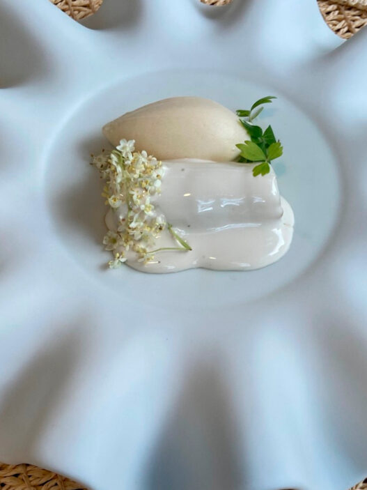 plato del menú degustación del restaurante La Salita en Valencia