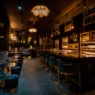 Interior del bar MAD Bar & Lounge del NH Collection Nueva York Madison Avenue preparado para Handshake Speakeasy