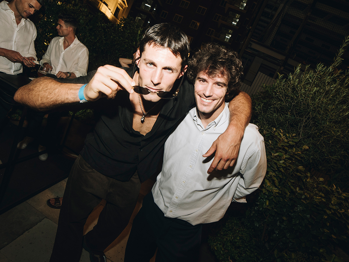 Invitados Madrid Premium Party los modelos Oliver Buendía y Borja Villalobos