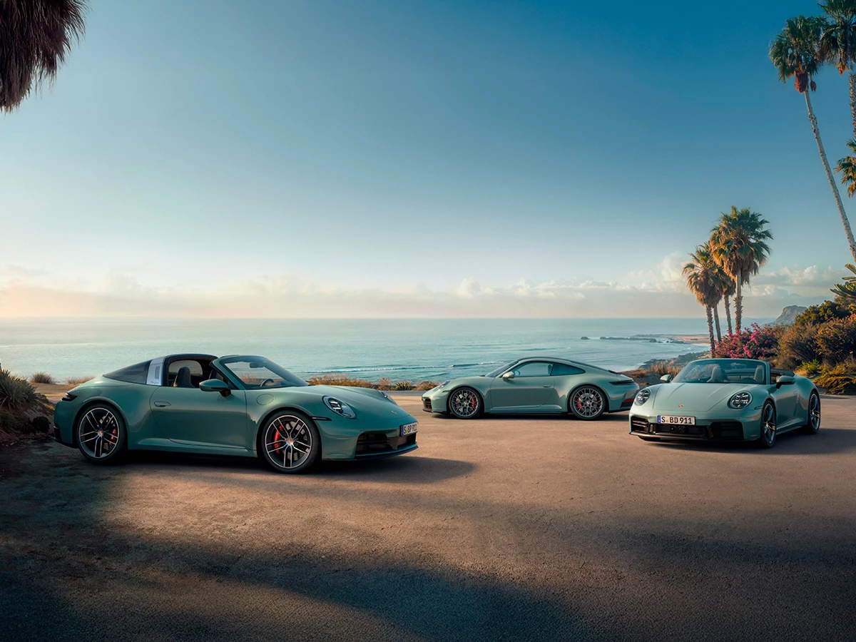 Carrocerías distintas del nuevo Porsche 911 2025