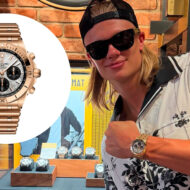 El futbolista Erling Haaland con el Breitling Chronomat B01 42
