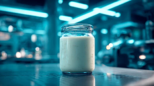 Tarro de yogur fermentado en laboratorio con propiedades para mejorar la memoria y prevenir el envejecimiento.