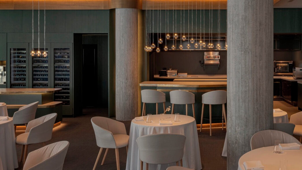 sala del restaurante Messina en Marbella