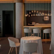 sala del restaurante Messina en Marbella