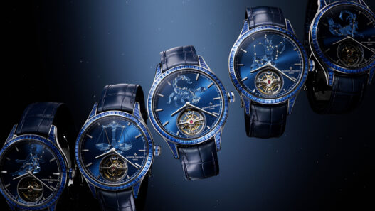 reloj Vacheron Constantin Métiers d’Art Tribute to The Celestial reloj zodiacal con tourbillon, diamantes y zafiros azules
