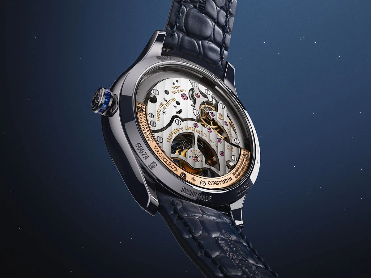 Caja de oro blanco de 39 mm del reloj Vacheron Constantin Tribute to the Celestial
