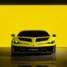 Lamborghini Fenomeno frontal en color amarillo Giallo Crius