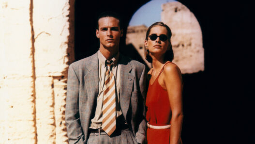 Campaña Giorgio Armani primavera verano 1992 fotografiada por Aldo Fallai
