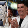 Cristiano Ronaldo con un reloj Bulgari Octo L’Originale Tourbillon Baguette