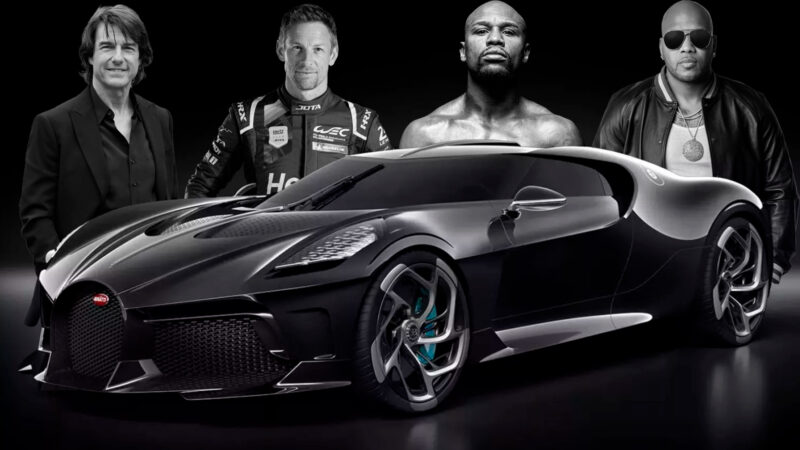 Famosos en la lista negra de Bugatti: Floyd Mayweather, Tom Cruise, Flo Rida y Jenson Button