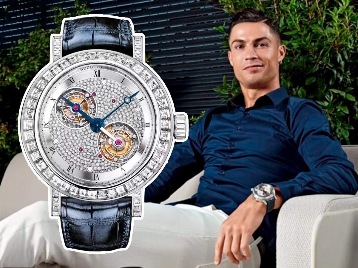Breguet Classique Double Tourbillon en platino con dos tourbillones y esfera trabajada