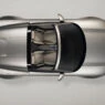 Vista aérea del Audi Concept C mostrando la configuración biplaza y el techo retráctil rígido