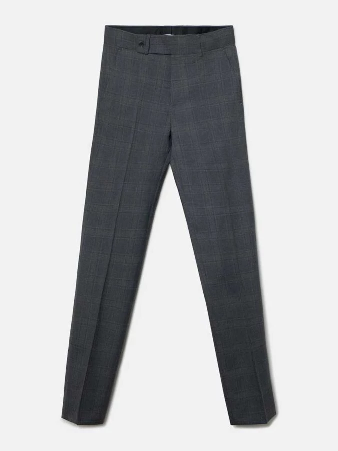 Pantalón traje de hombre principe de gales de la marca Silbon