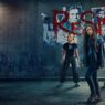 El grupo de estudiantes rebeldes en Gen V temporada 2 con el grafiti Resist