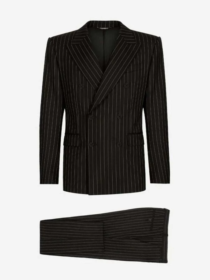 Traje de raya siciliana para hombre de la firma Dolce & Gabbana