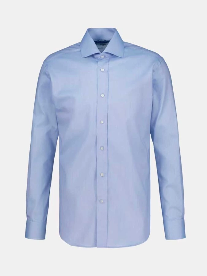 Camisa de traje color azul para hombre de la marca Mirto