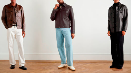 Ideas de outfits para combinar la chaqueta de cuero de hombre