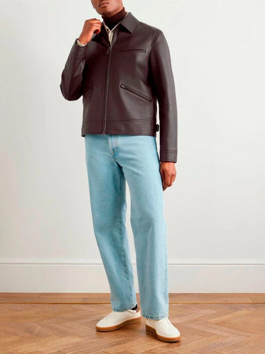 Ideas de outfits para combinar la chaqueta de cuero de hombre