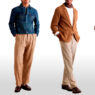 ideas de outfits para combinar el pantalón beige con diferentes estilos
