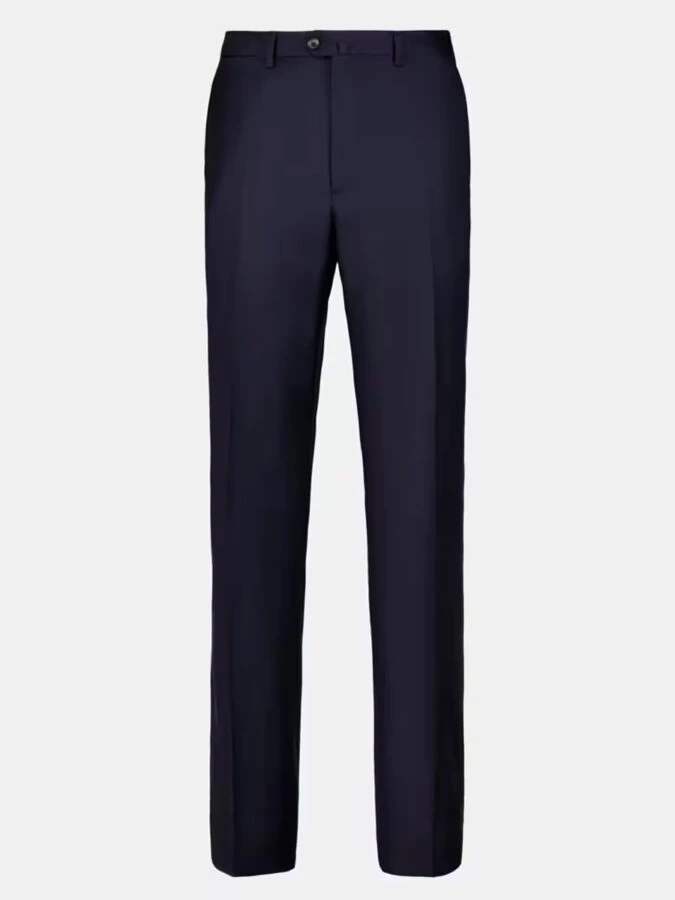 Pantalón azul marino de traje de la marca Emidio Tucci