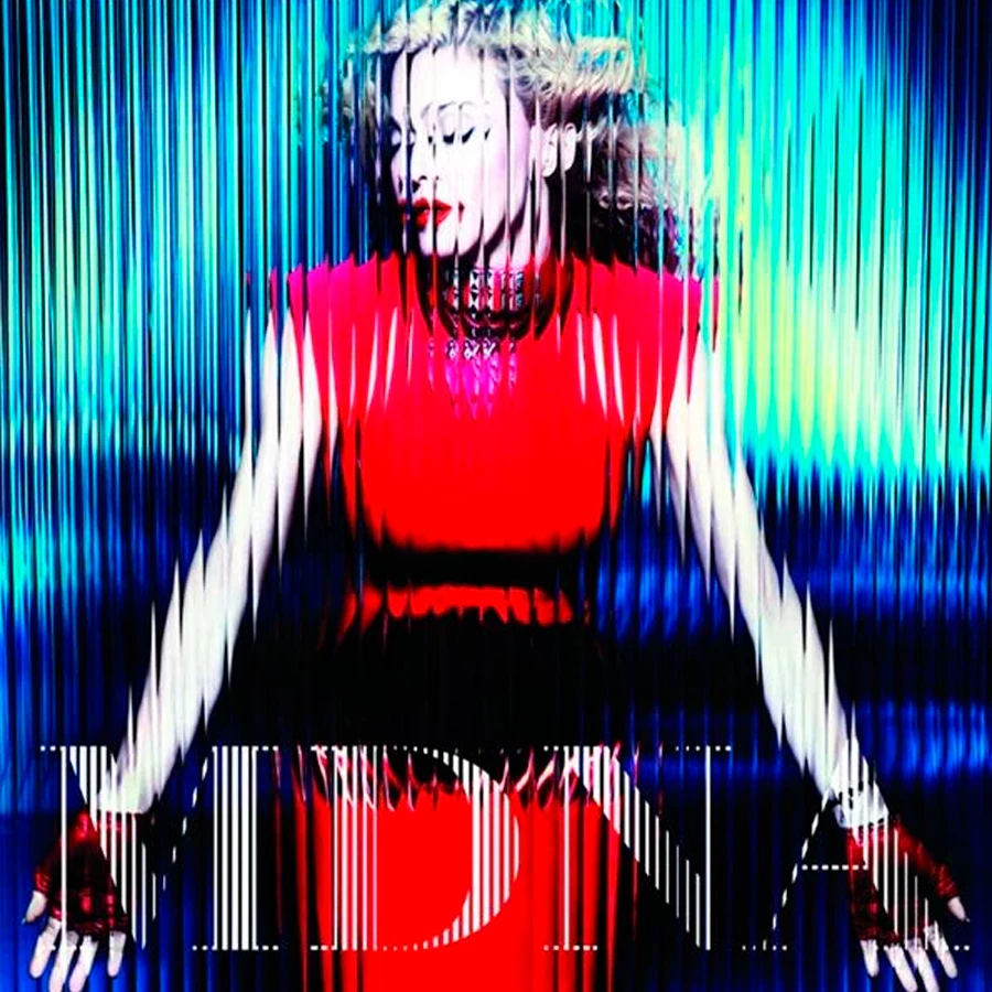Portada del disco MDNA de Madonna