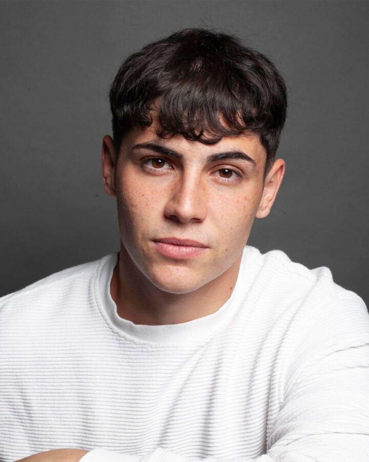 Retrato del actor español Juan Vergara