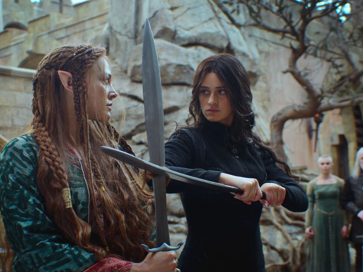 Escena de la cuarta temporada de la serie The Witcher