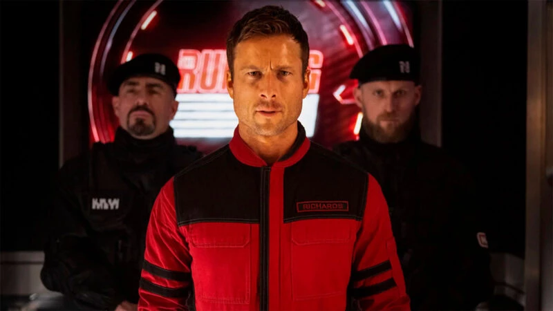 Protagonistas de la película The Running Man Stephen King