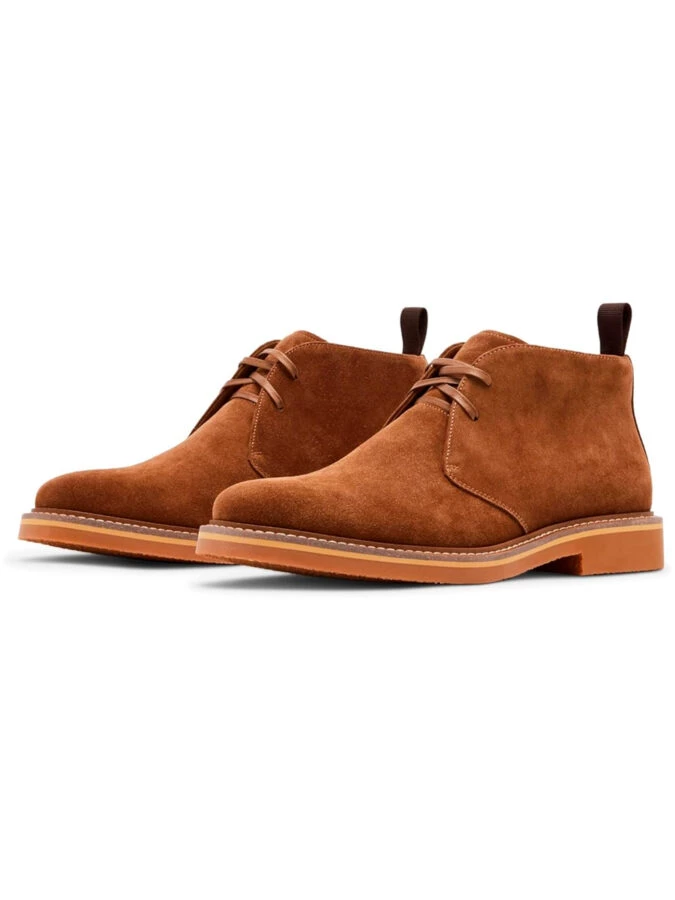 Botines de ante marrón para hombre de Steve Madden, calzado ideal para conjuntos de invierno con tonos tierra