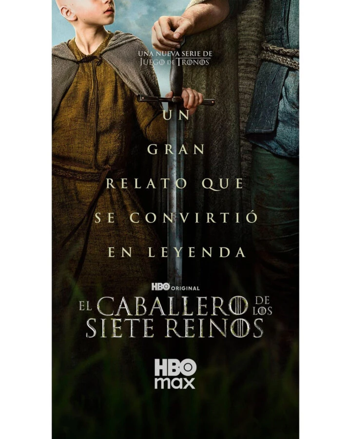 Cartel oficial de la serie El Caballero de los siete reinos