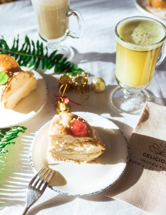 Desayuno especial sin gluten del restaurante Celicioso de Madrid