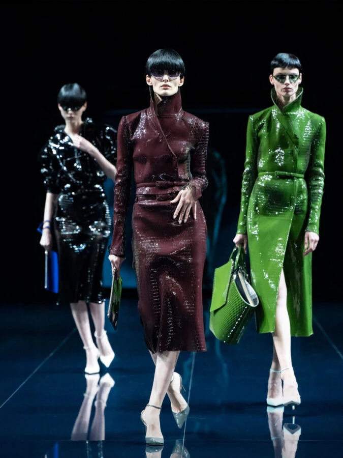 Modelos del desfile de Tom Ford primavera 2026