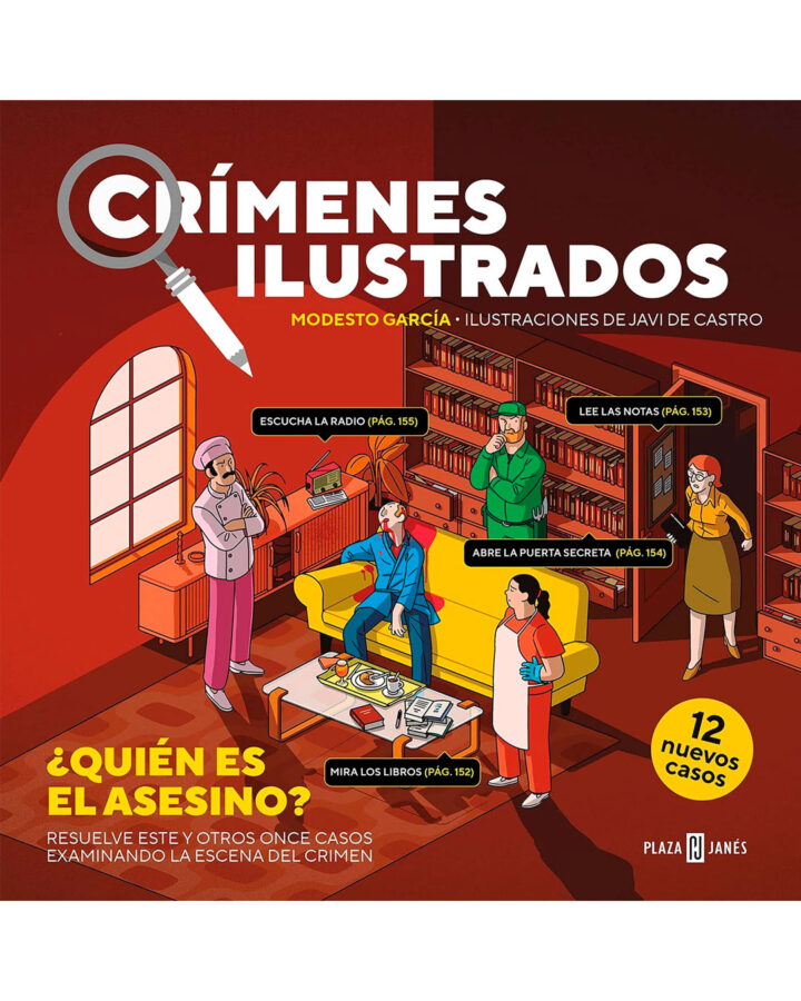 Crímenes ilustrados: ¿Quién es el asesino?, de Modesto García