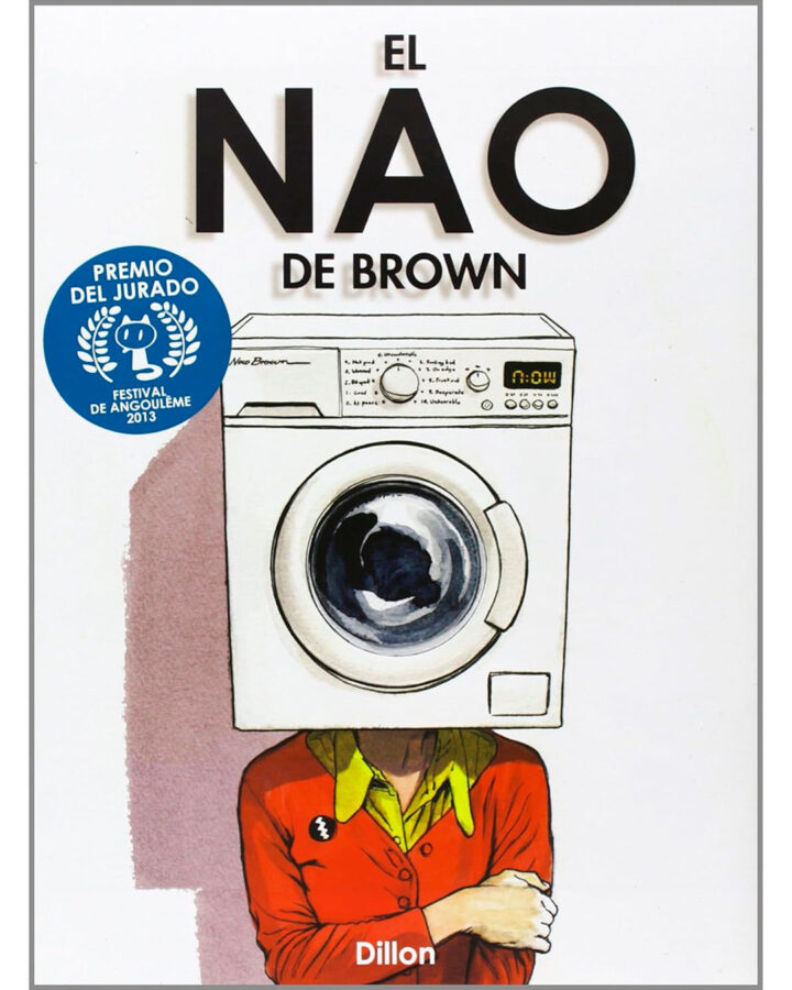 Portada del libro El nao de Brown, de Glyn Dillon, lectura recomendada para hombres que no les gusta leer.
