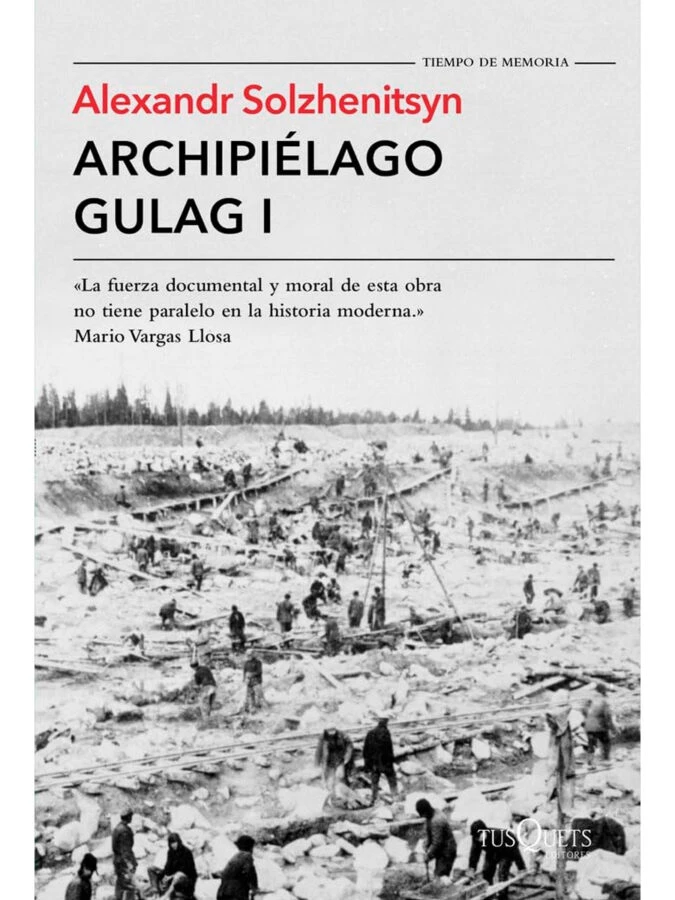Libro Archipiélago Gulag, de Aleksandr Solzhenitsyn