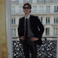 El artista Manu Ríos en la fiesta celebrada en París por Tom Ford para presentar su nueva línea de gafas.