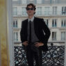 El artista Manu Ríos en la fiesta celebrada en París por Tom Ford para presentar su nueva línea de gafas.