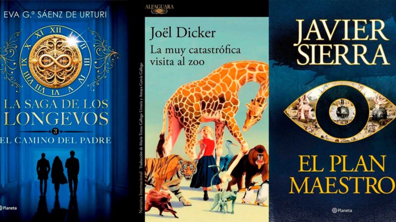 Portada de los mejores libros de novela de 2025