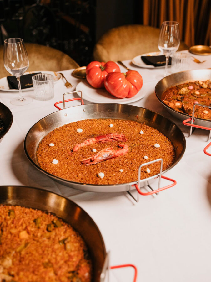 Arroces del restaurante Kentya en Madrid