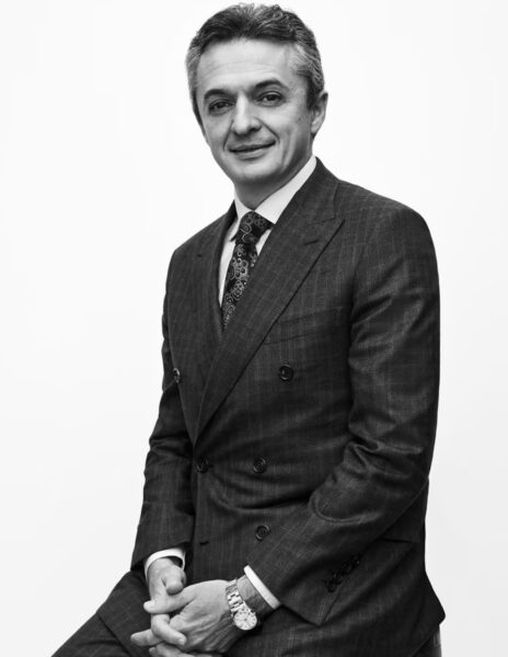 Angelo Petrucci, maestro sastre jefe y director de Diseño de Producto de la firma italiana Brioni.