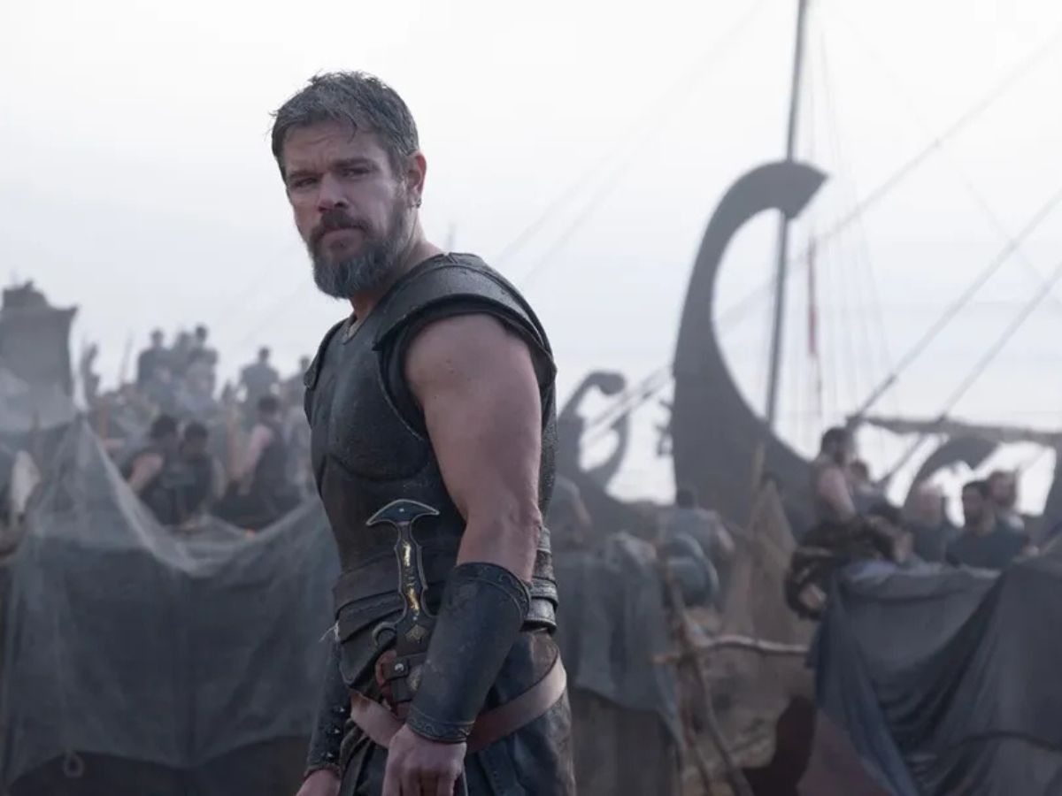 Matt Damon en una de las escenas de la película La Odisea, de Christopher Nolan