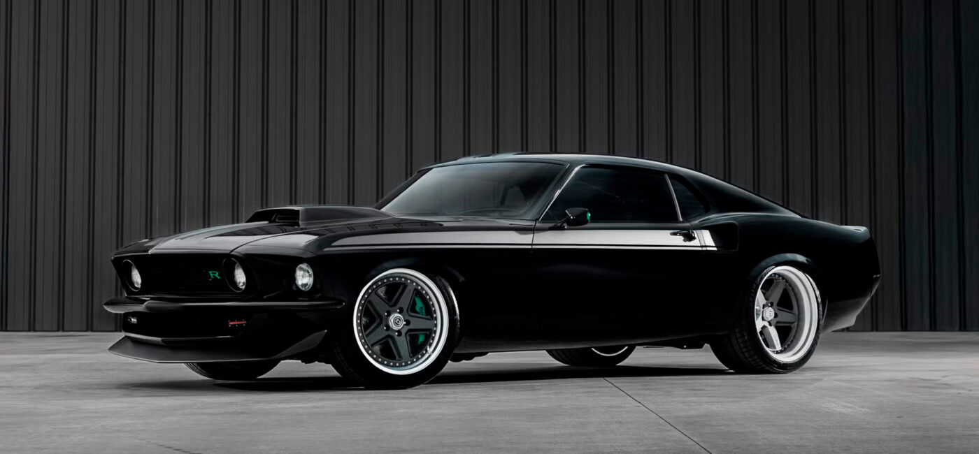 “KINGPIN”, una reinterpretación moderna del Ford Mustang Mach 1 de 1969 por Ringbrothers.