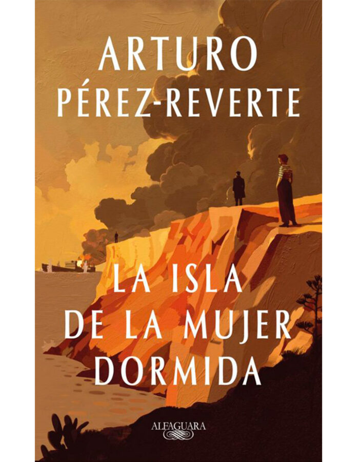 Portada del libro "La isla de la mujer dormida", de Arturo Pérez-Reverte