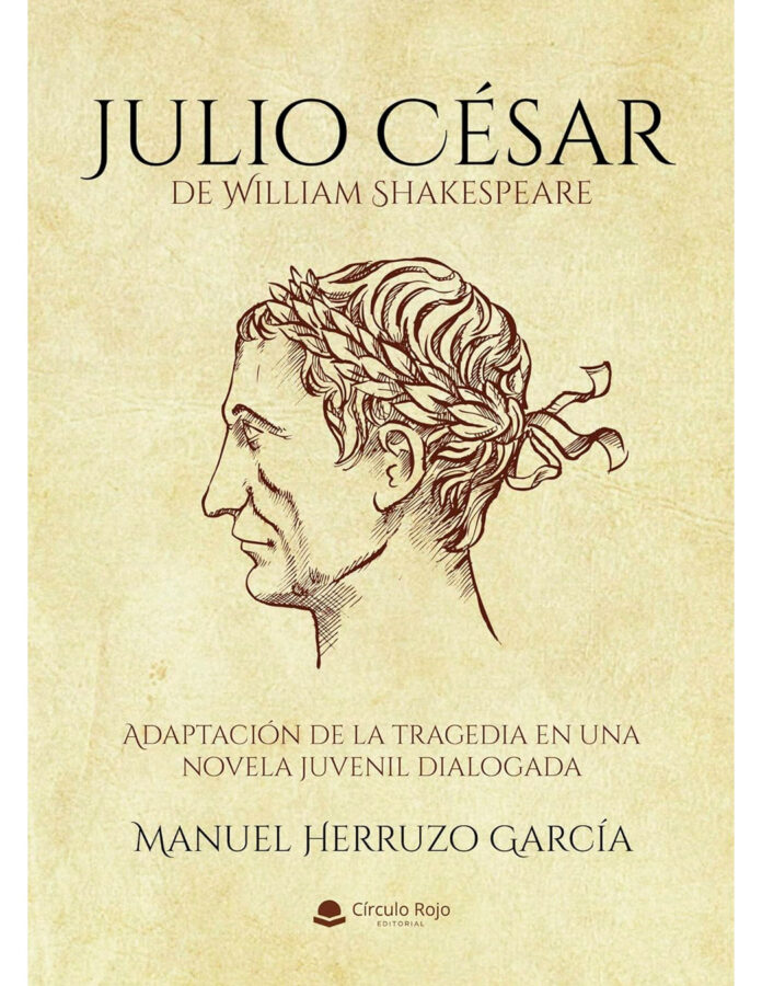Portada del libro Julio César, de William Shakespeare