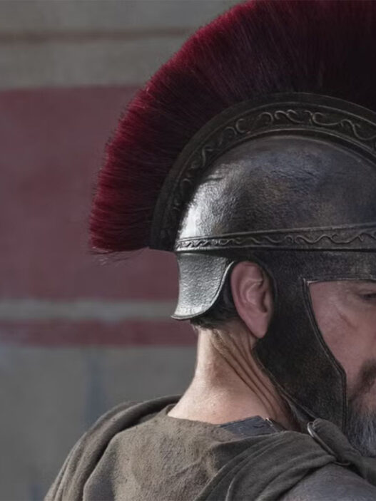 Matt Damon caracterizado para la película "La Odisea" de Christopher Nolan